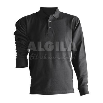 Tricou cu guler si nasturi, maneca lunga art. 2206